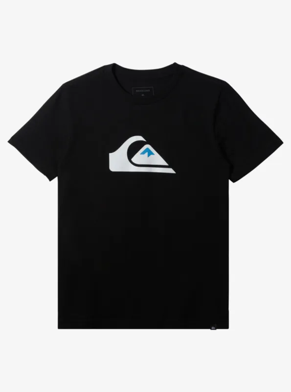 Boys 8-16 Comp Logo T-Shirt - Black sold by Quiksilver