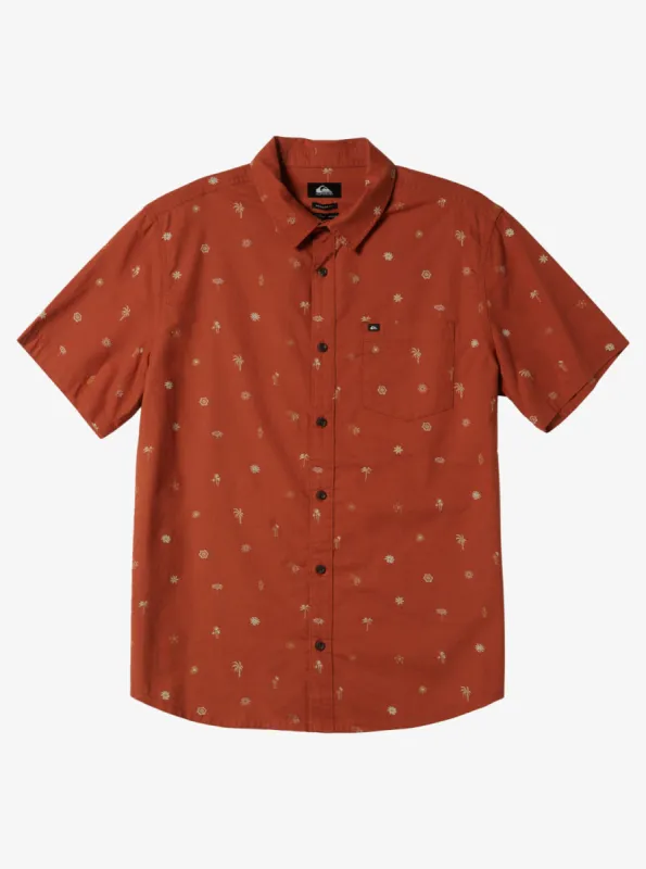 Heat Wave Short Sleeve Shirt - Baked Clay Heat Waves sold by Quiksilver