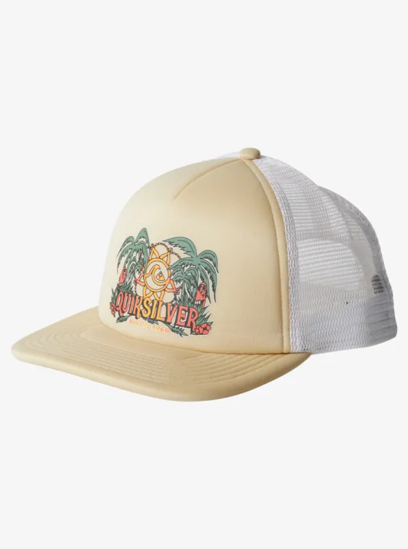 Happy Hour Trucker Hat - Oyster White sold by Quiksilver