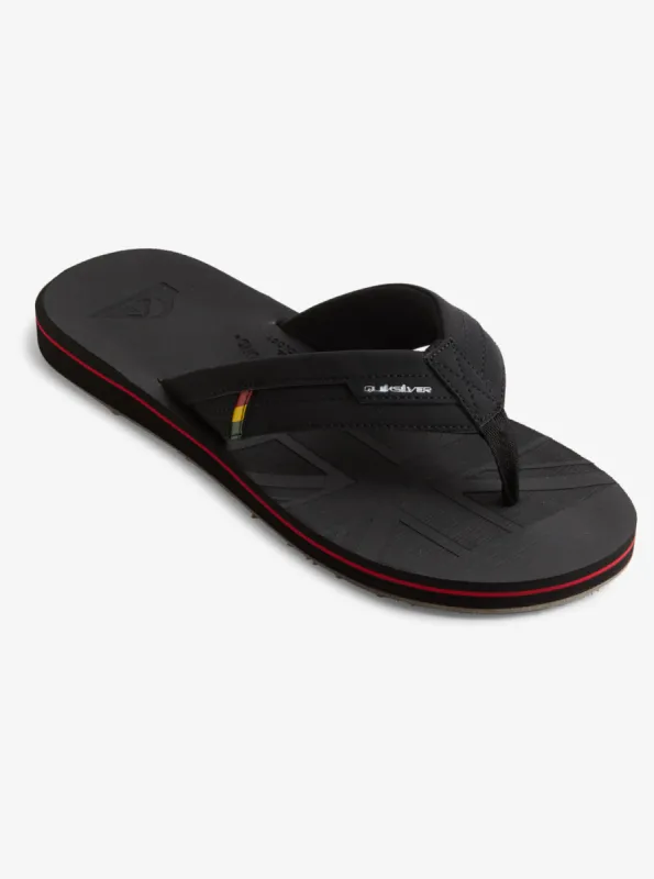 Island Oasis Squish Sandals - Black 1 sold by Quiksilver