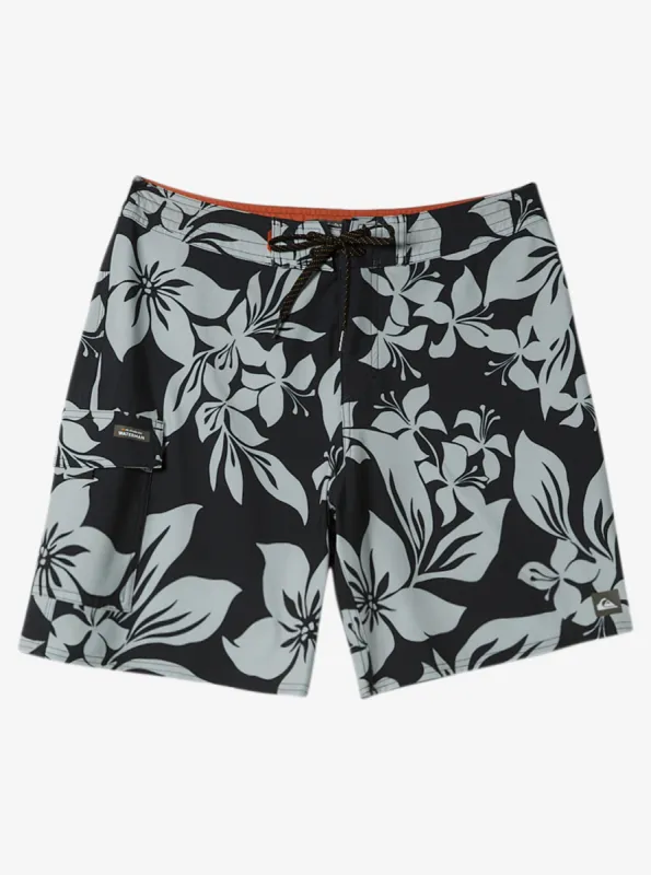 Waterman Big Island 19" Boardshorts - Big Island Black sold by Quiksilver