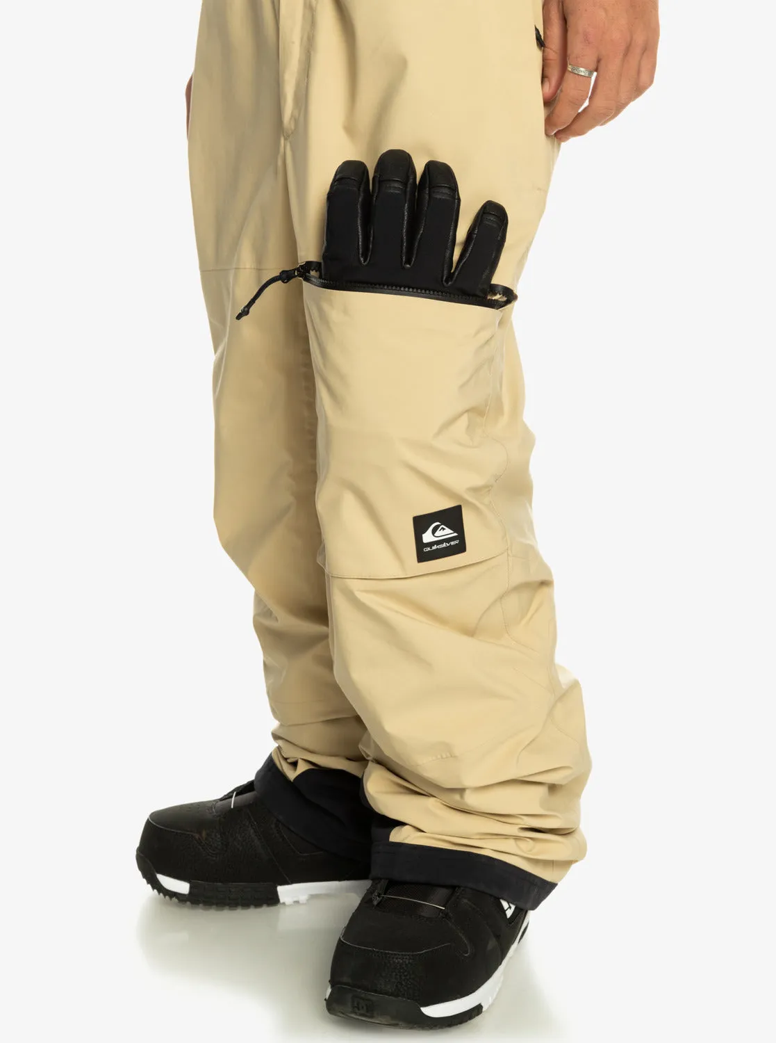 Altostratus Street Shell 2L Gore-Tex® Snow Bib Pants - Pale Khaki sold by Quiksilver product image thumbnail 5