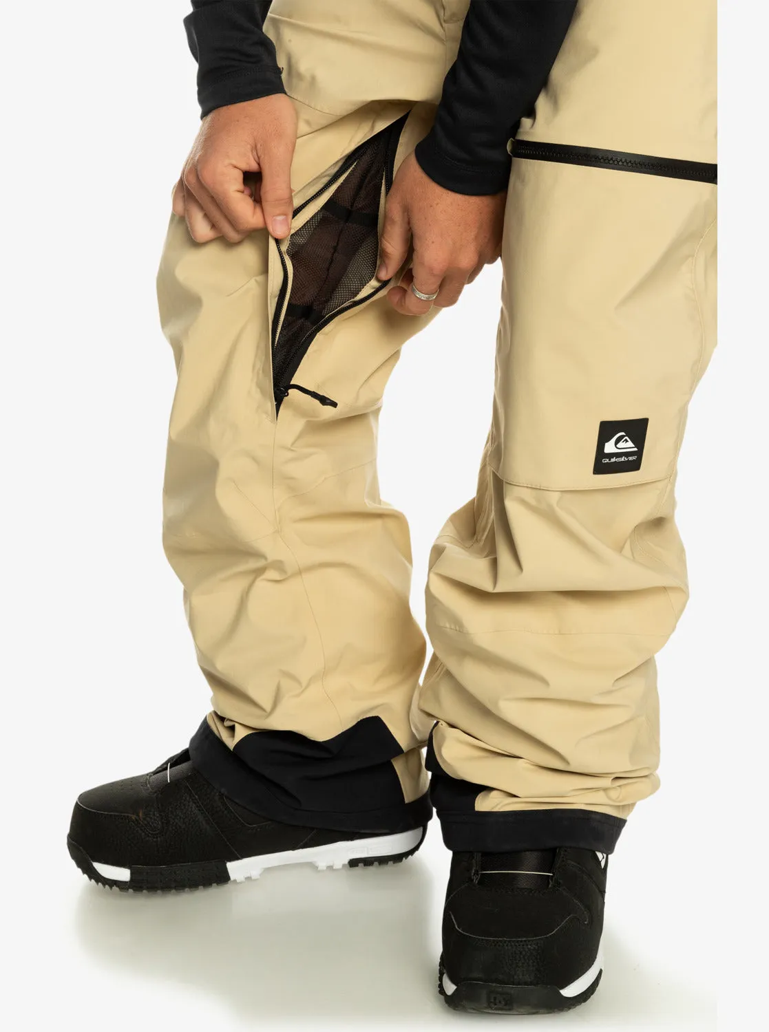 Altostratus Street Shell 2L Gore-Tex® Snow Bib Pants - Pale Khaki sold by Quiksilver product image thumbnail 4