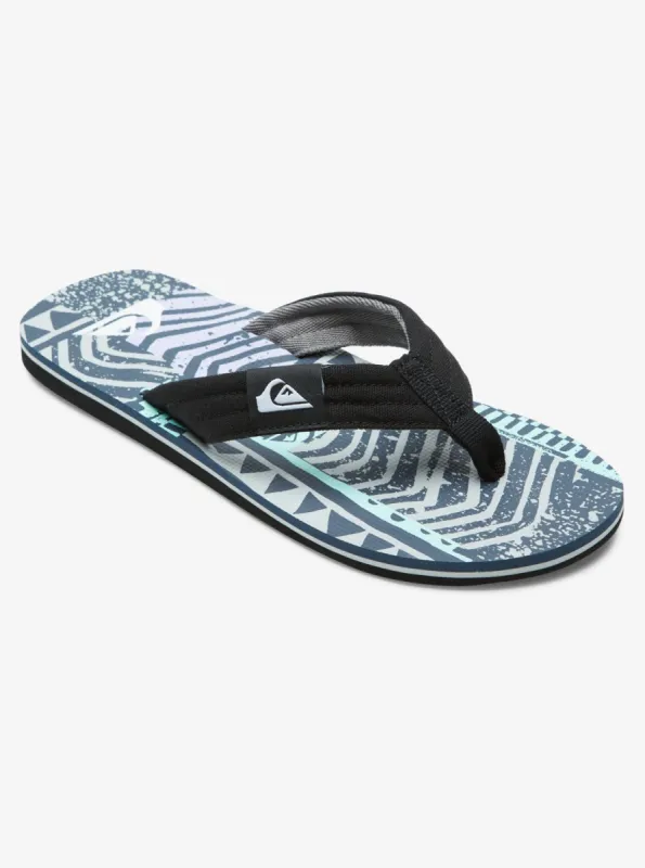 Molokai Layback Sandals - Blue/Blue/Grey sold by Quiksilver