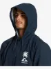 Rain Cloud Hooded Coach Track Jacket - Dark Navy sold by Quiksilver