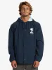 Rain Cloud Hooded Coach Track Jacket - Dark Navy sold by Quiksilver