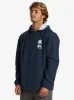 Rain Cloud Hooded Coach Track Jacket - Dark Navy sold by Quiksilver