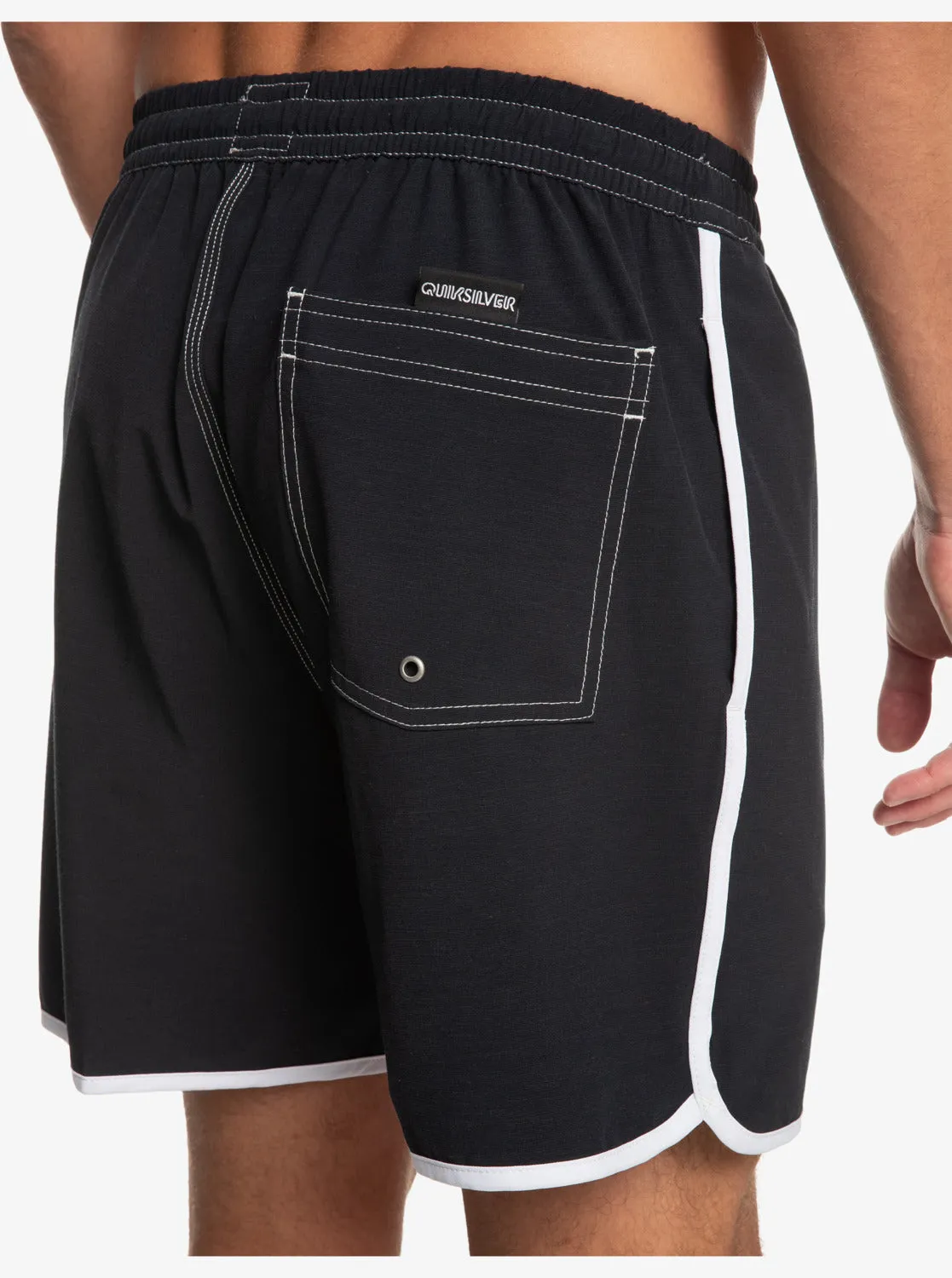 Original Scallop 17" Swim Trunks - Black sold by Quiksilver product image thumbnail 4