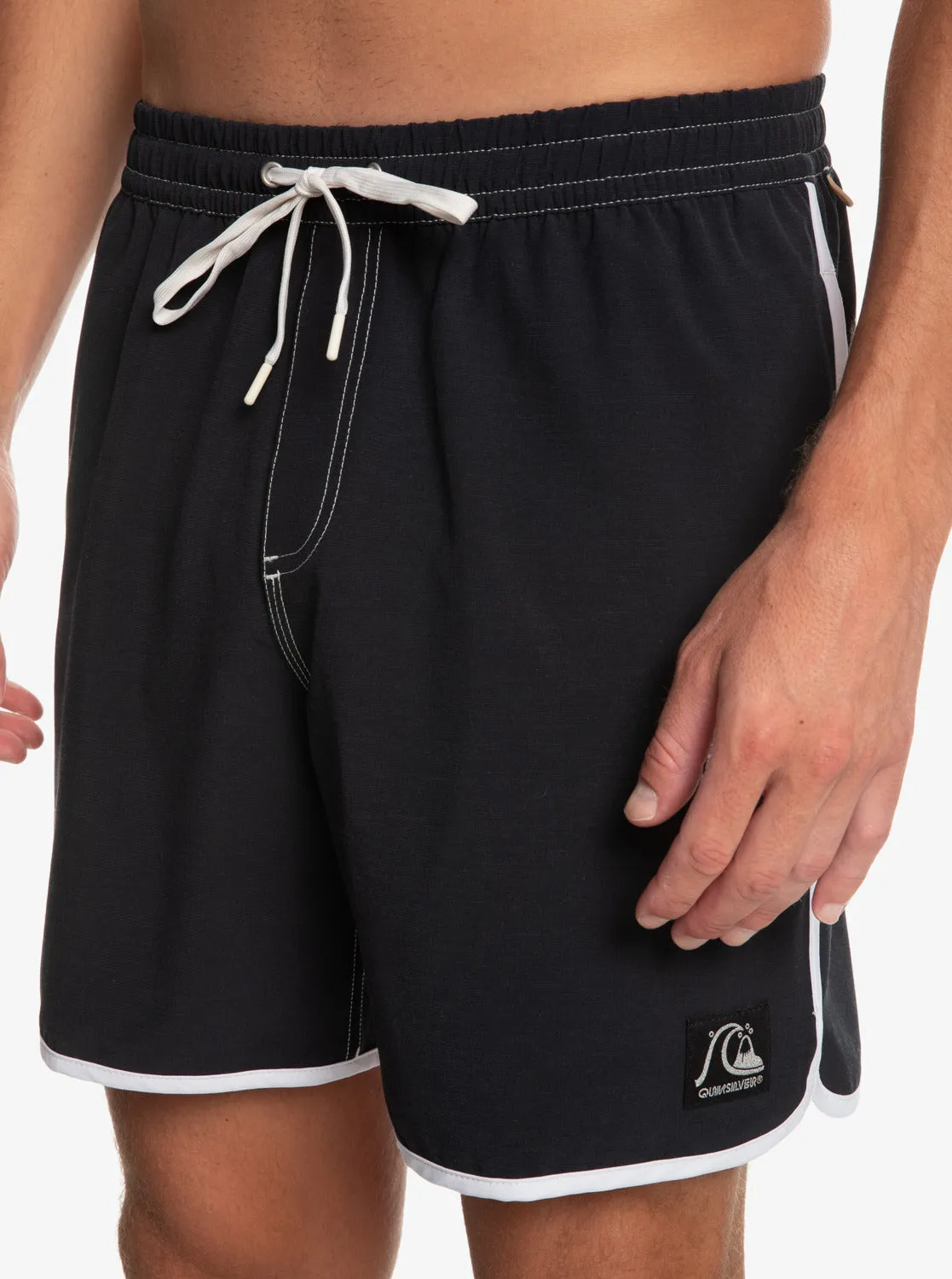 Original Scallop 17" Swim Trunks - Black sold by Quiksilver product image thumbnail 3