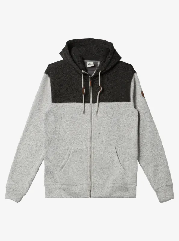 Keller Zip Hoodie - Light Grey Heather sold by Quiksilver