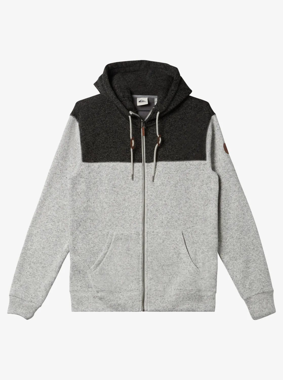 Keller Zip Hoodie - Light Grey Heather sold by Quiksilver