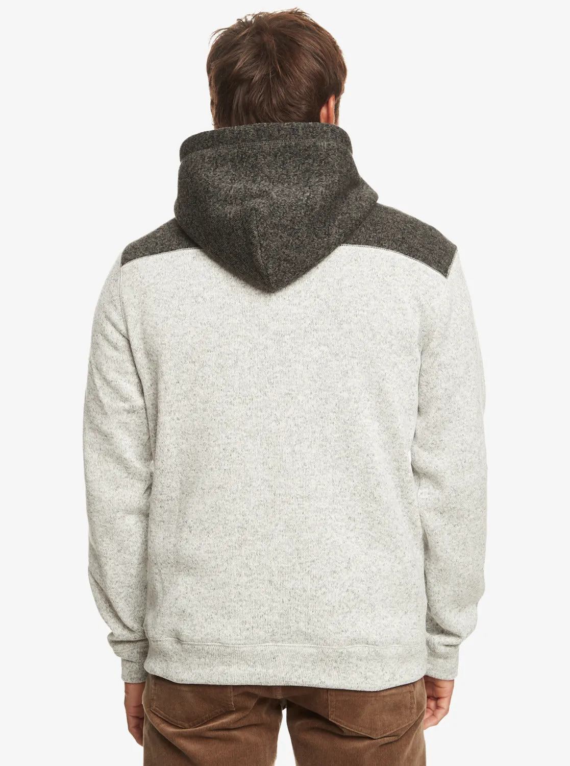 Keller Zip Hoodie - Light Grey Heather sold by Quiksilver product image thumbnail 5