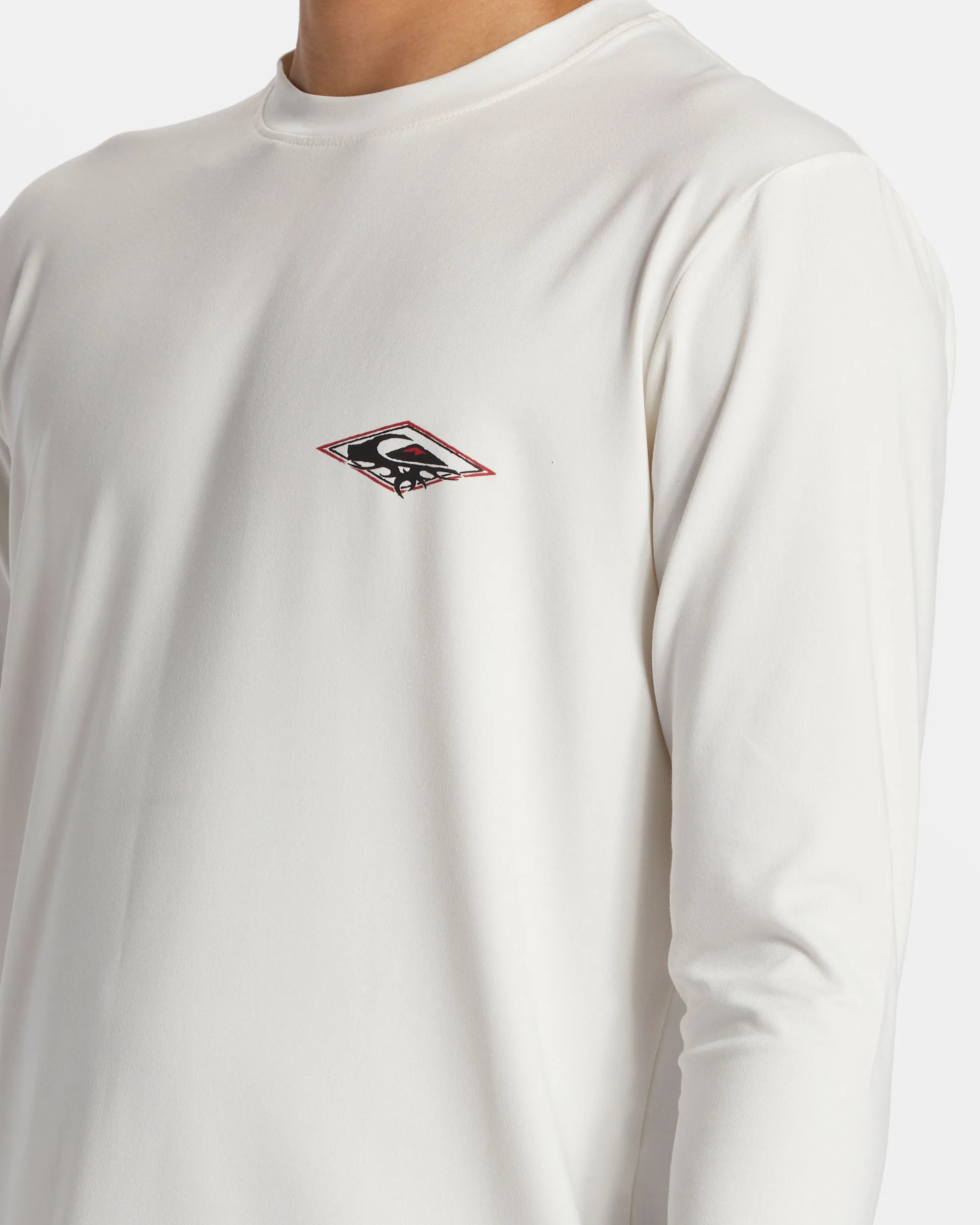 Everyday Long Sleeve Surf Tee - Snow White sold by Quiksilver product image thumbnail 5