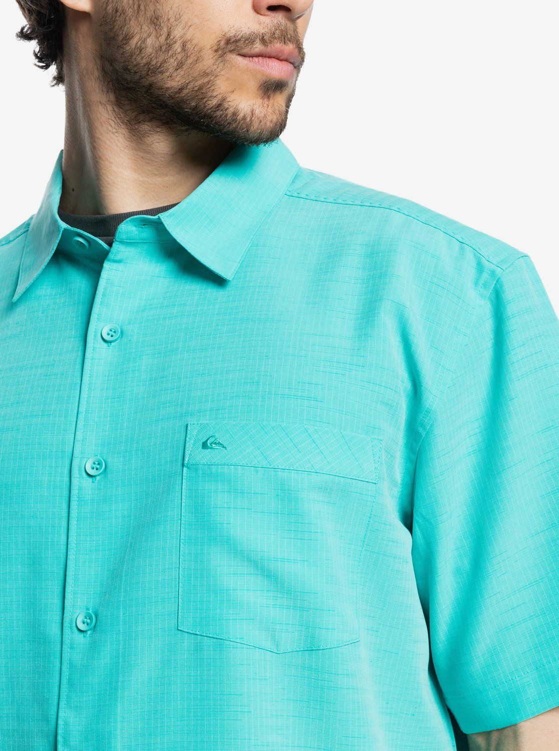 Waterman Centinela Premium Anti-Wrinkle Shirt - Blue Turquiose Centinella sold by Quiksilver product image thumbnail 5