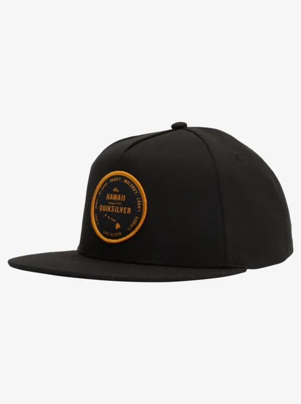 Hawaii Badge Snapback Hat - Black sold by Quiksilver