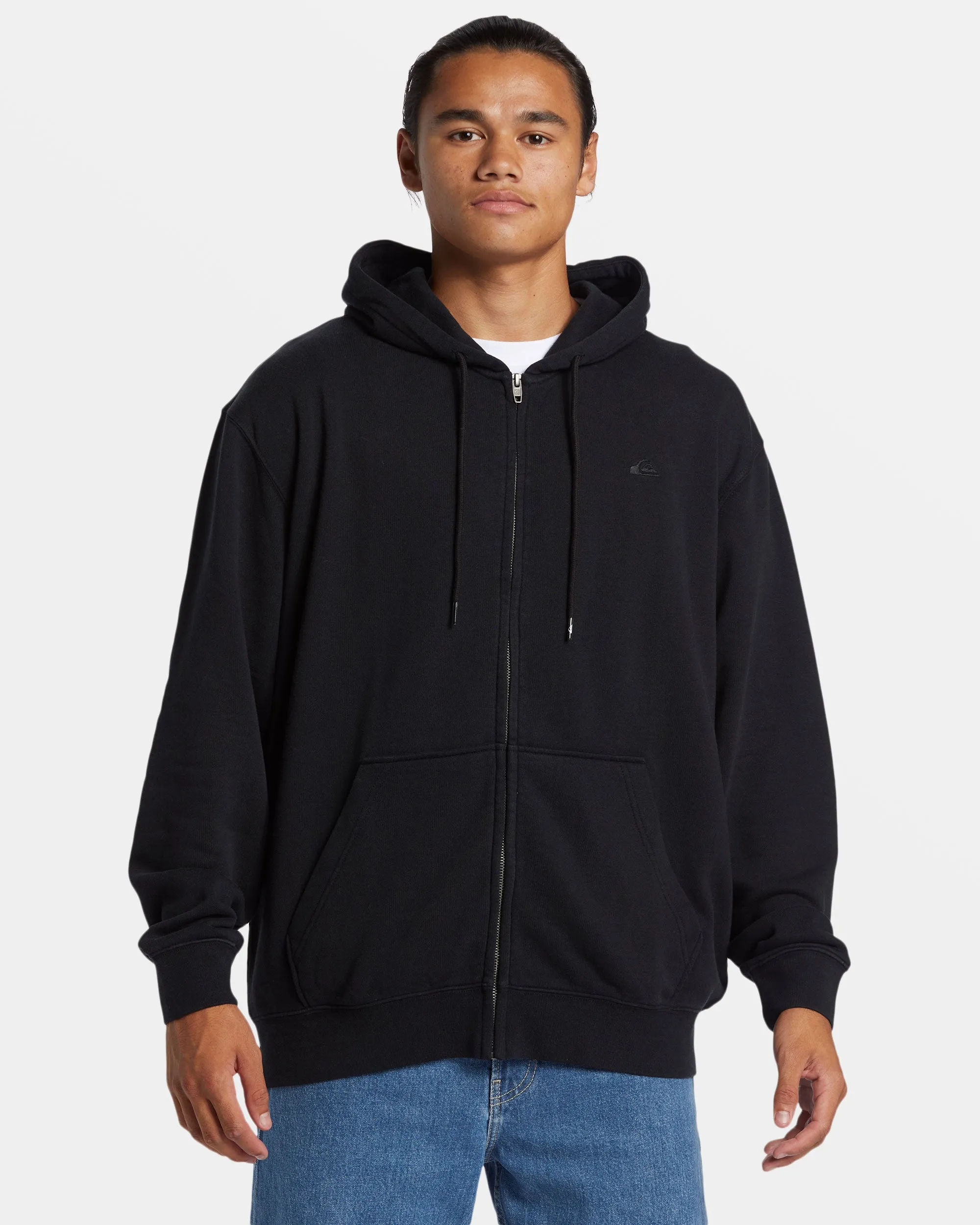 Salt Water Zip Hoodie - Black sold by Quiksilver product image thumbnail 3