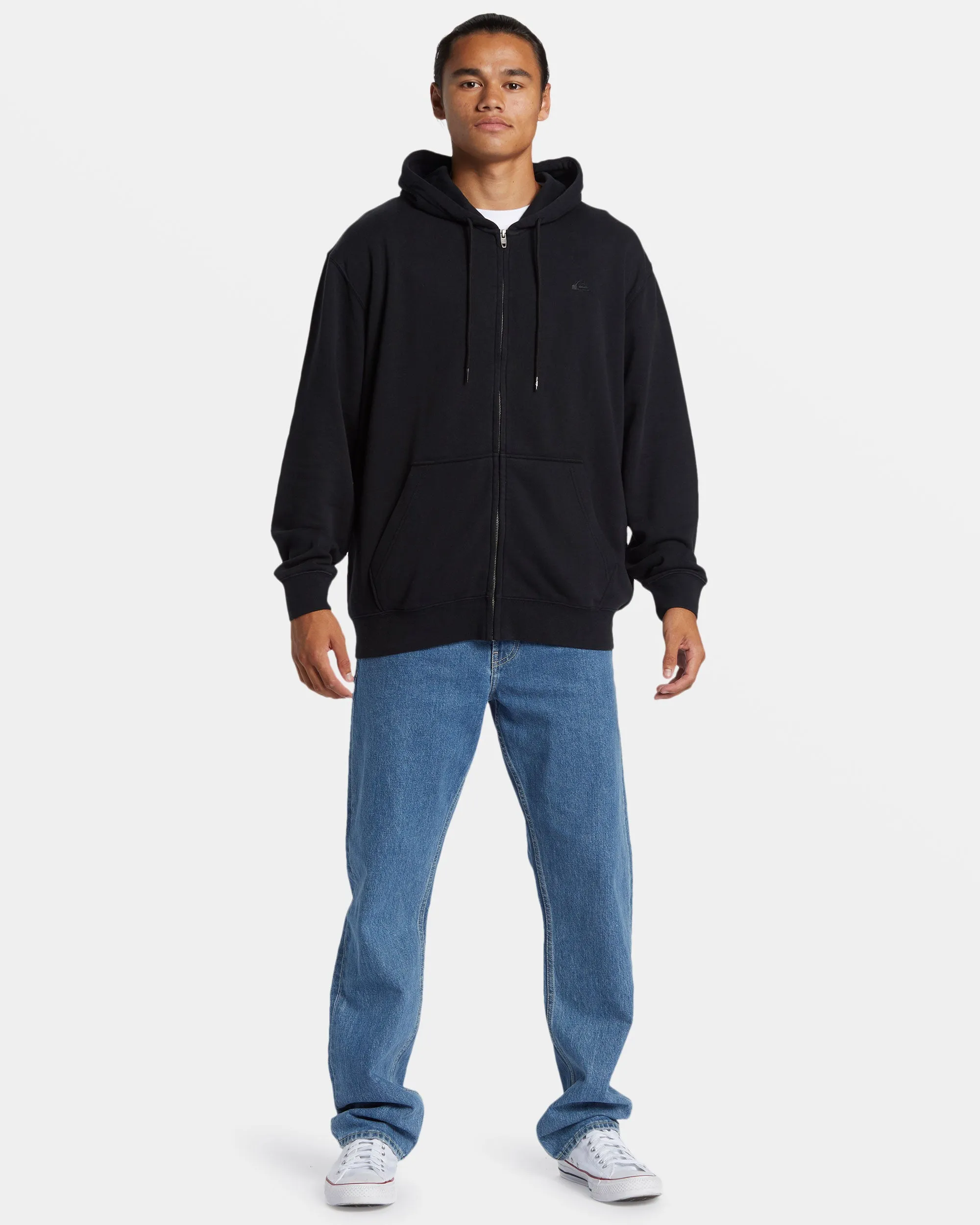 Salt Water Zip Hoodie - Black sold by Quiksilver product image thumbnail 5