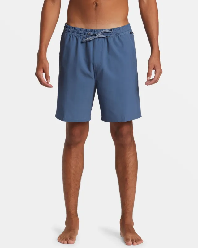 Taxer Amphibian 18" Hybrid Shorts - Vintage Indigo sold by Quiksilver