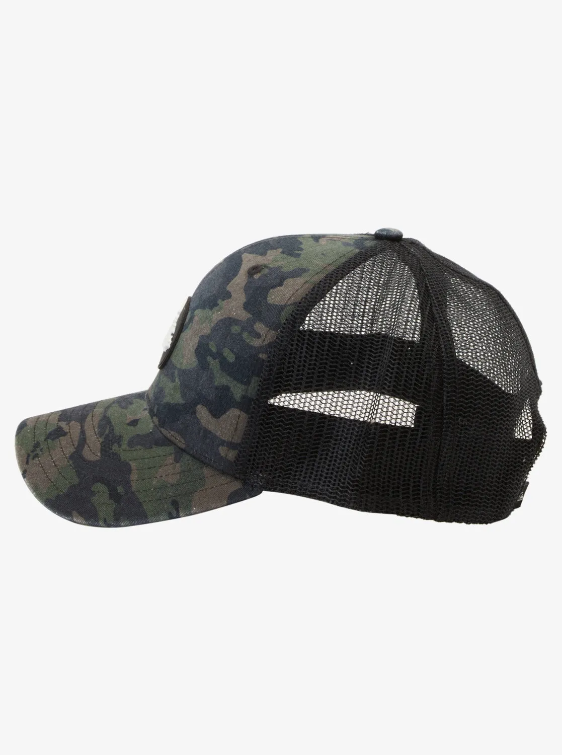 Hawaii Islands Camo Trucker Hat - Thyme sold by Quiksilver product image thumbnail 4