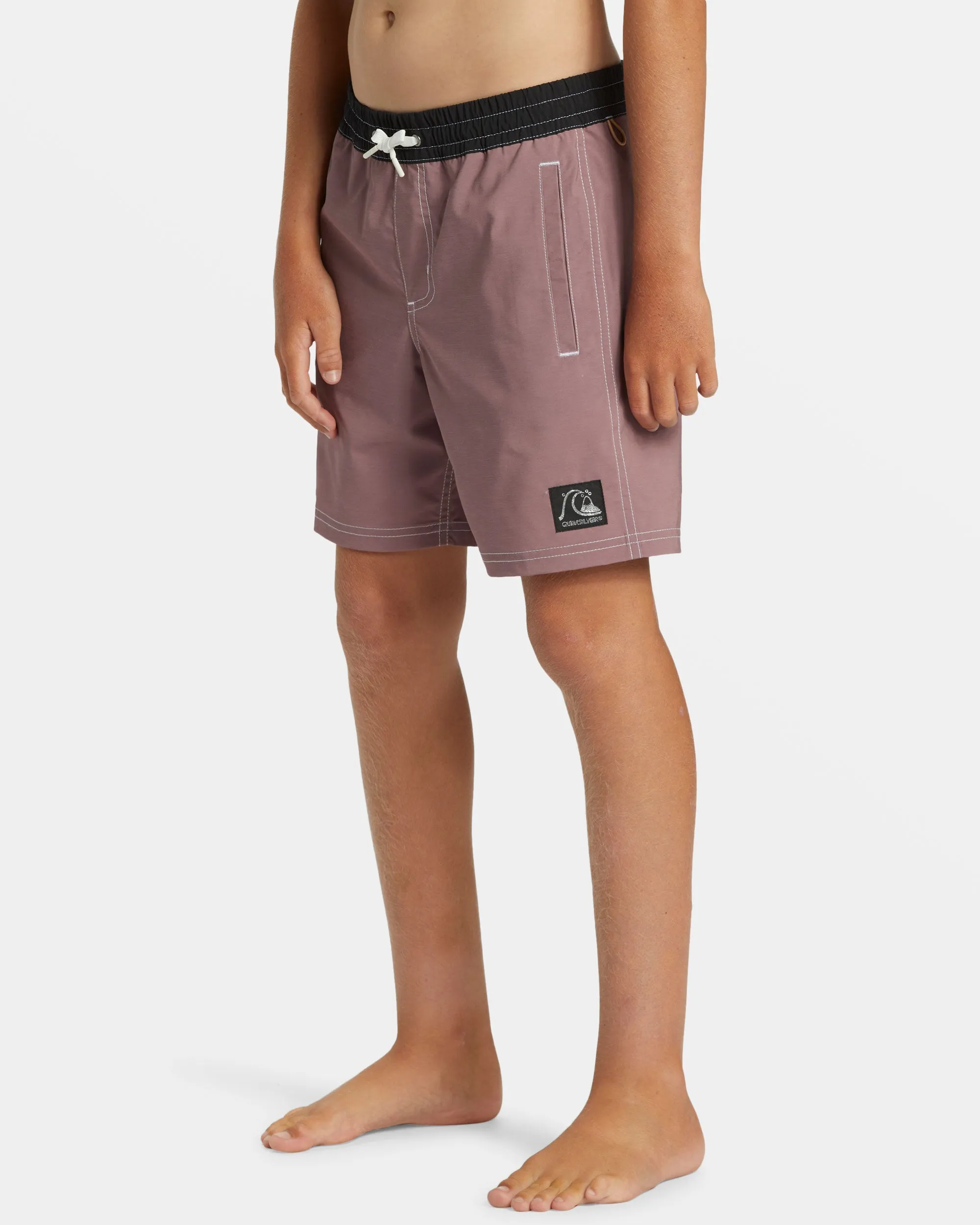 Boys 8-16 Original Straight Leg 15" Swim Trunks - Grape Shake sold by Quiksilver product image thumbnail 4