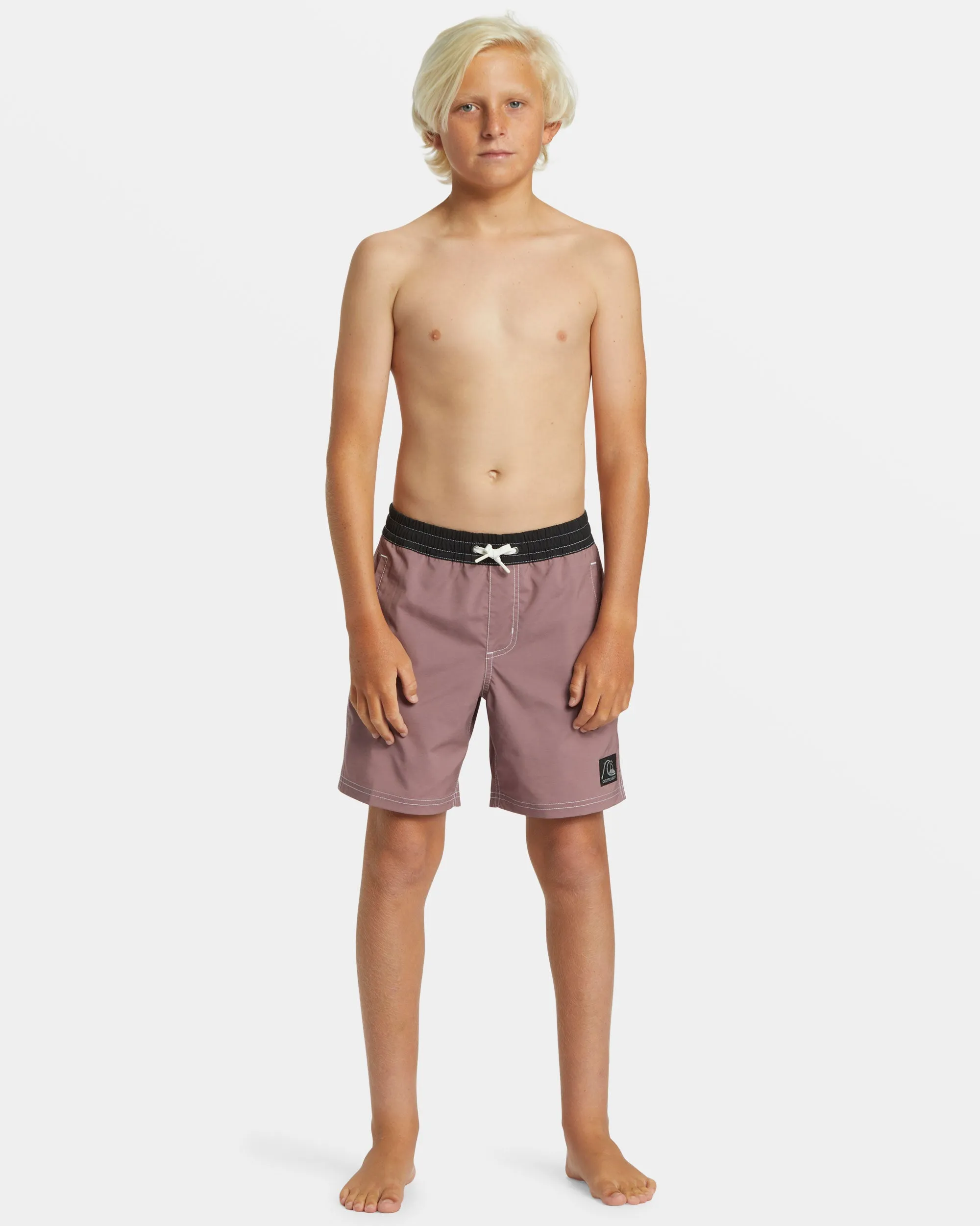 Boys 8-16 Original Straight Leg 15" Swim Trunks - Grape Shake sold by Quiksilver product image thumbnail 3