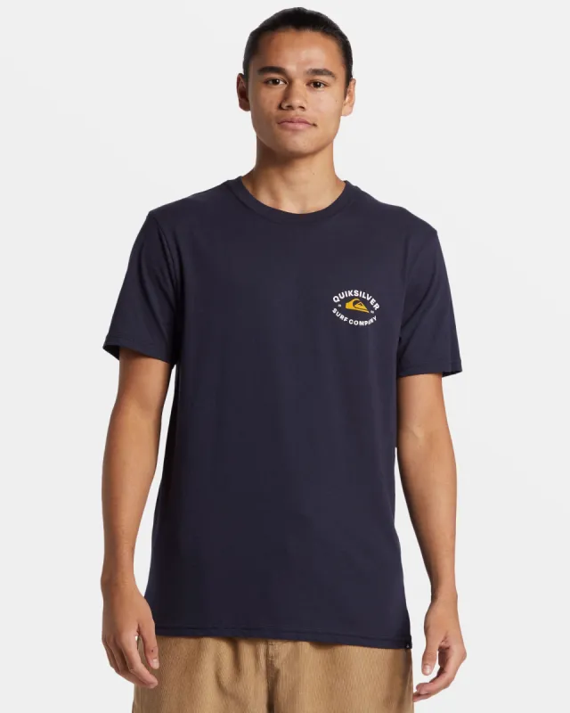 Stay In Bounds T-Shirt - Navy Blazer made by Quiksilver