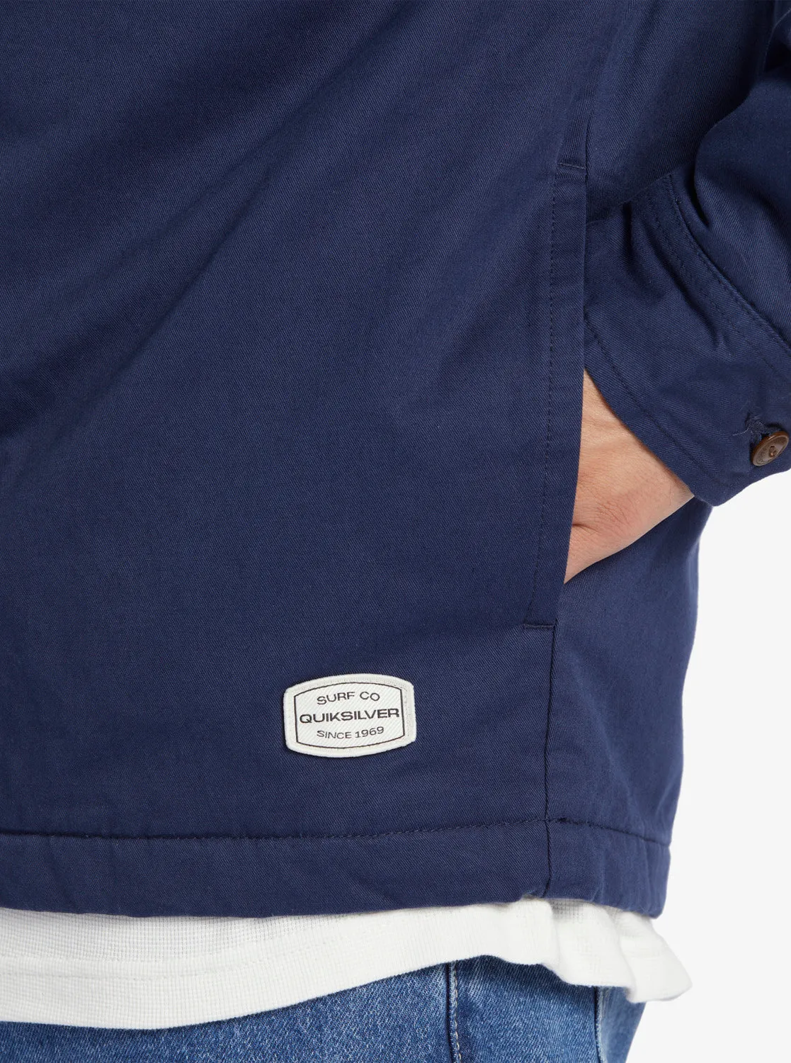 New Aitor Hooded Jacket - Naval Academy sold by Quiksilver product image thumbnail 5