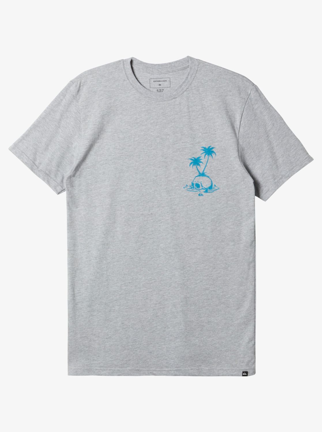 Skull Island T-Shirt - Athletic Heather sold by Quiksilver