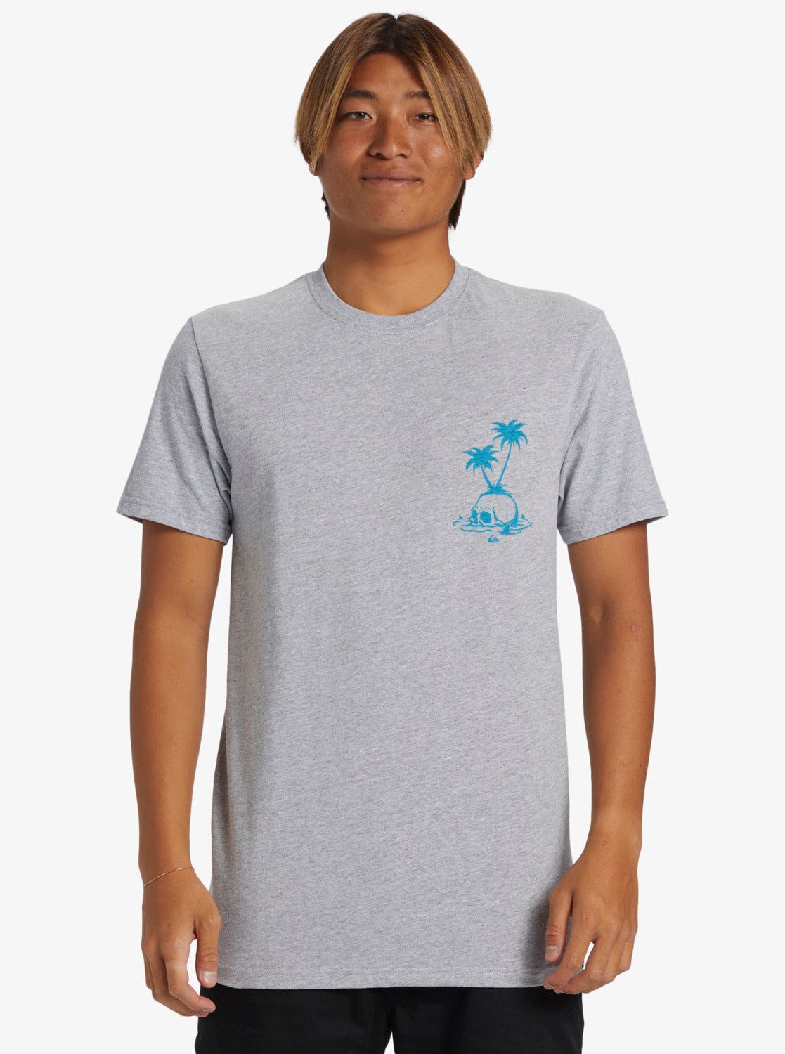 Skull Island T-Shirt - Athletic Heather sold by Quiksilver product image thumbnail 3