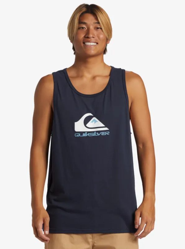 Comp Logo Tank - Dark Navy sold by Quiksilver