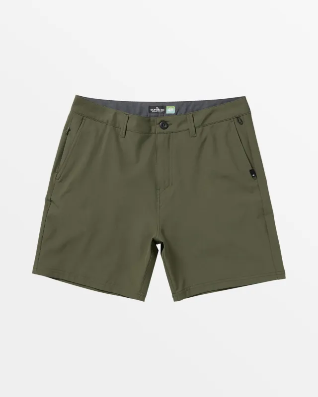 Navigate Amphibian 18" Hybrid Shorts - Grape Leaf sold by Quiksilver