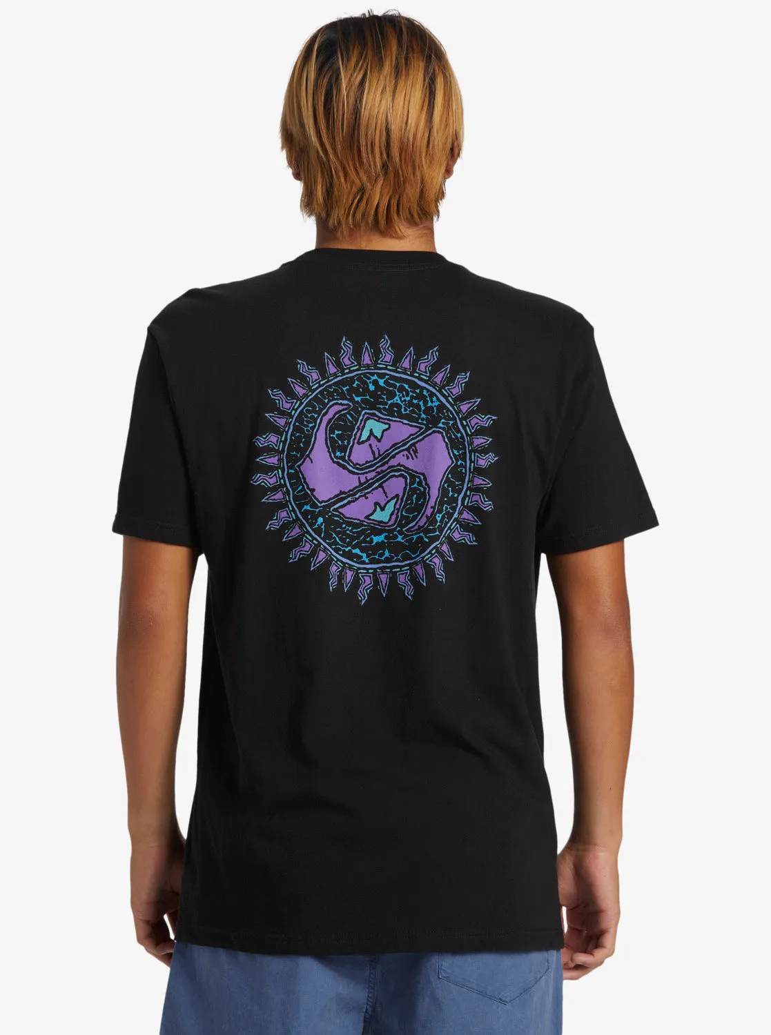 Spin Cycle T-Shirt - Black sold by Quiksilver product image thumbnail 2