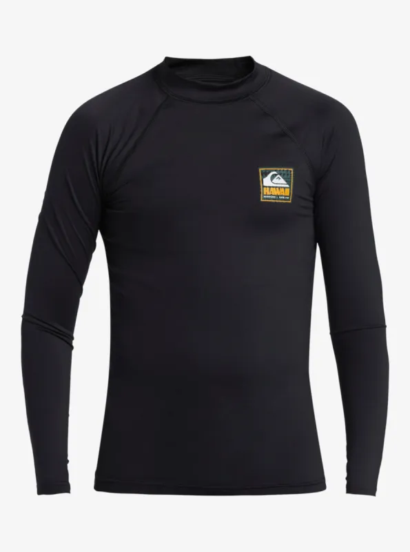 Boys 8-16 Hawaii Badge UPF50 Long Sleeve Rashguard - sold by Quiksilver