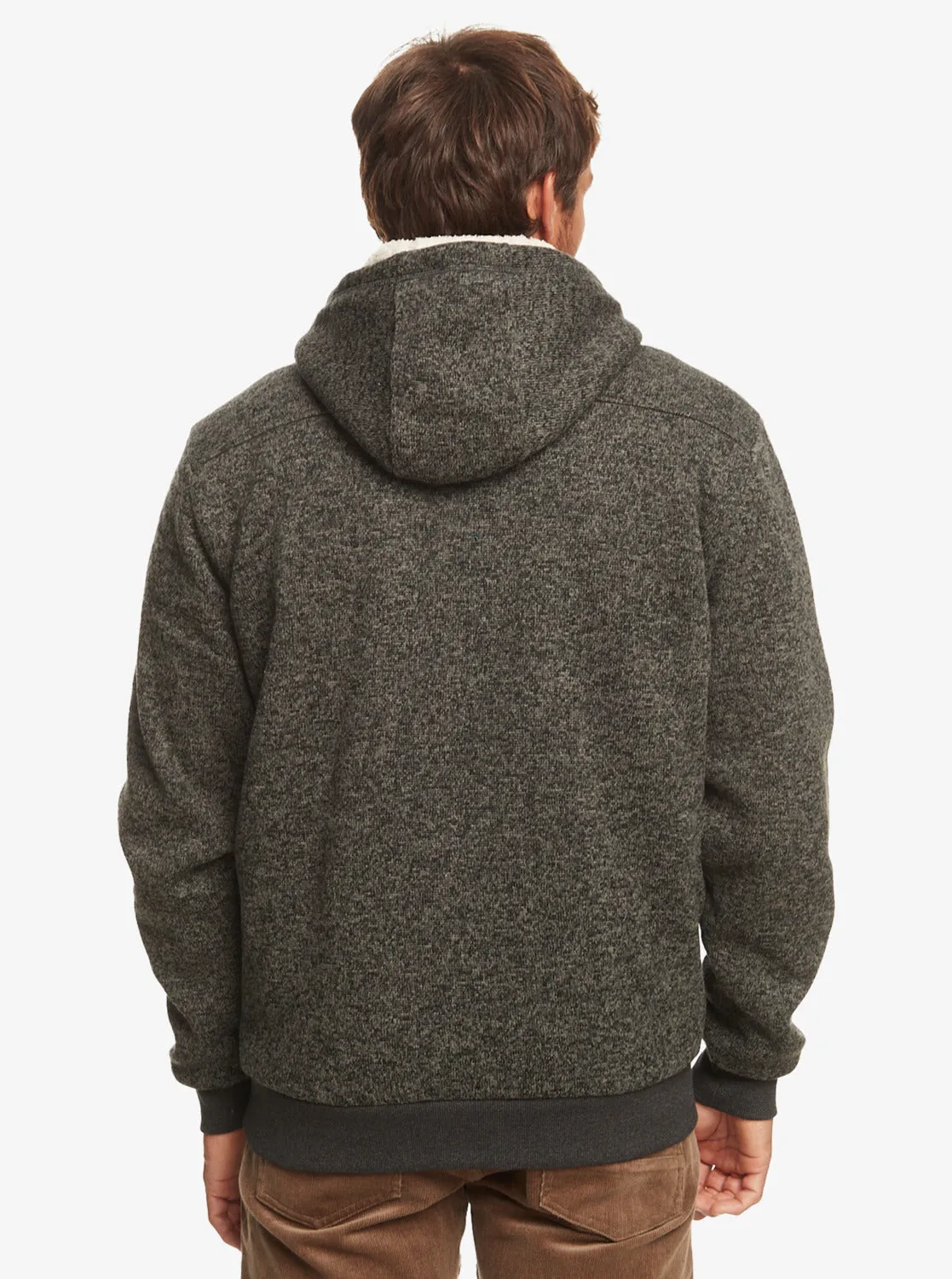 Keller Zip Hoodie - Dark Grey Heather sold by Quiksilver product image thumbnail 2
