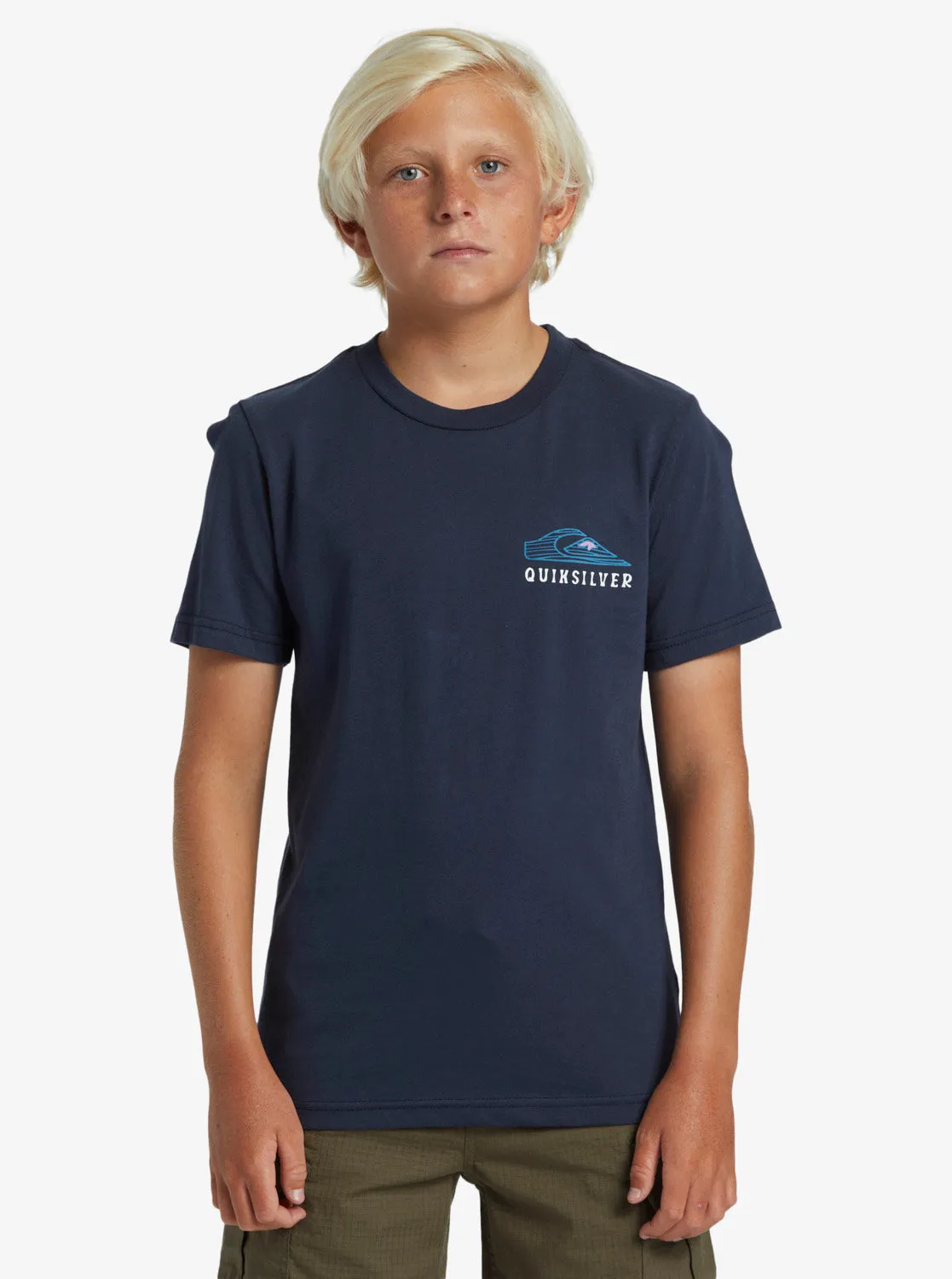 Boys 8-16 Snake Charmer T-Shirt - Dark Navy sold by Quiksilver