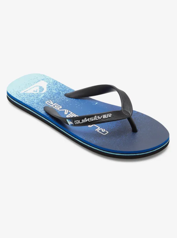 Molokai Art Ii Sandals - Black/Blue/Blue sold by Quiksilver