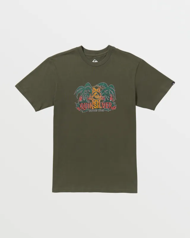 Dala Jungle T-Shirt - Grape Leaf sold by Quiksilver