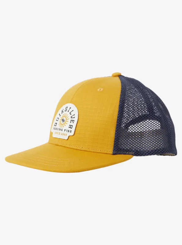 Dawner Trucker Hat - Mustard made by Quiksilver