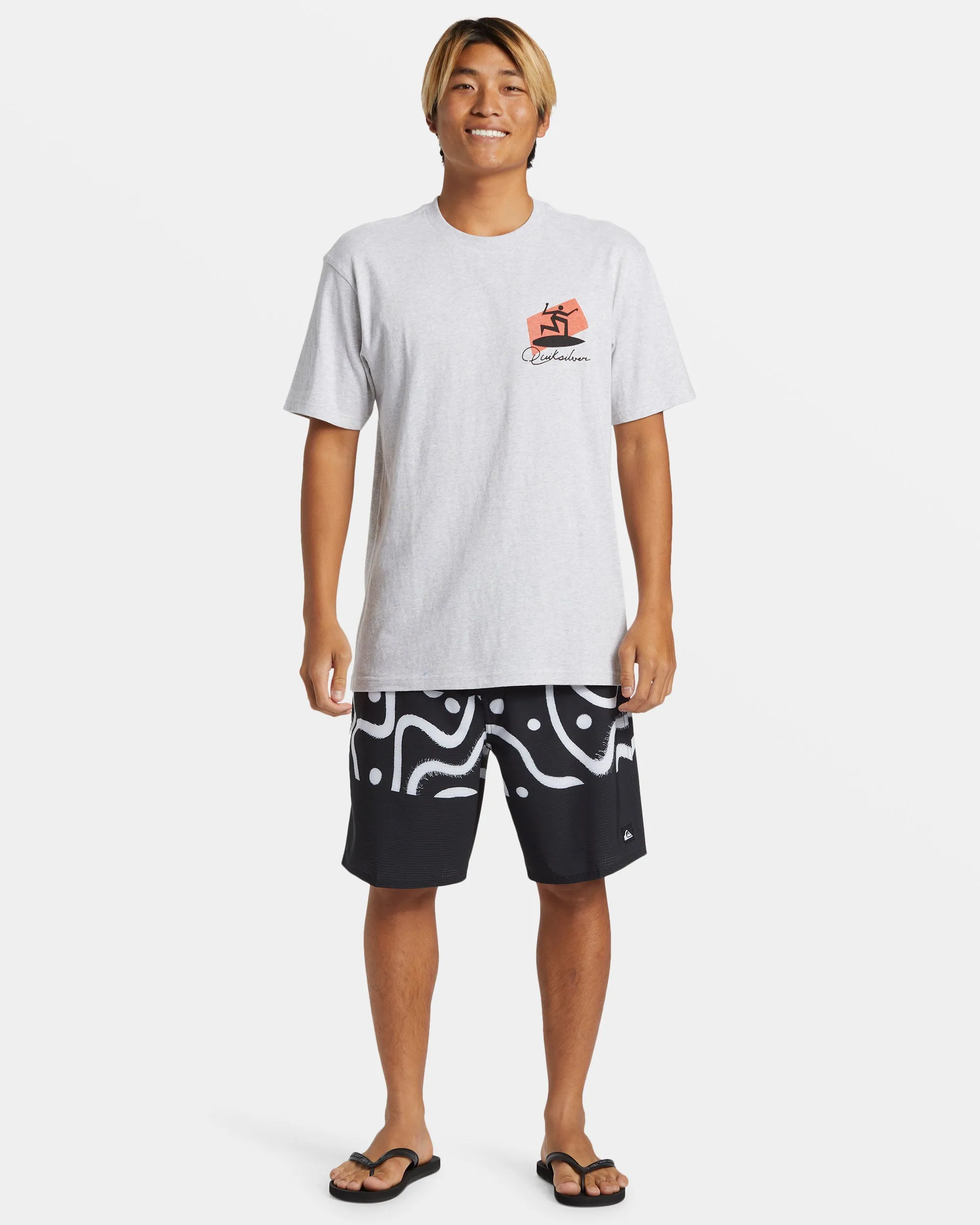 Surfer T-Shirt - Snow Heather sold by Quiksilver product image thumbnail 3