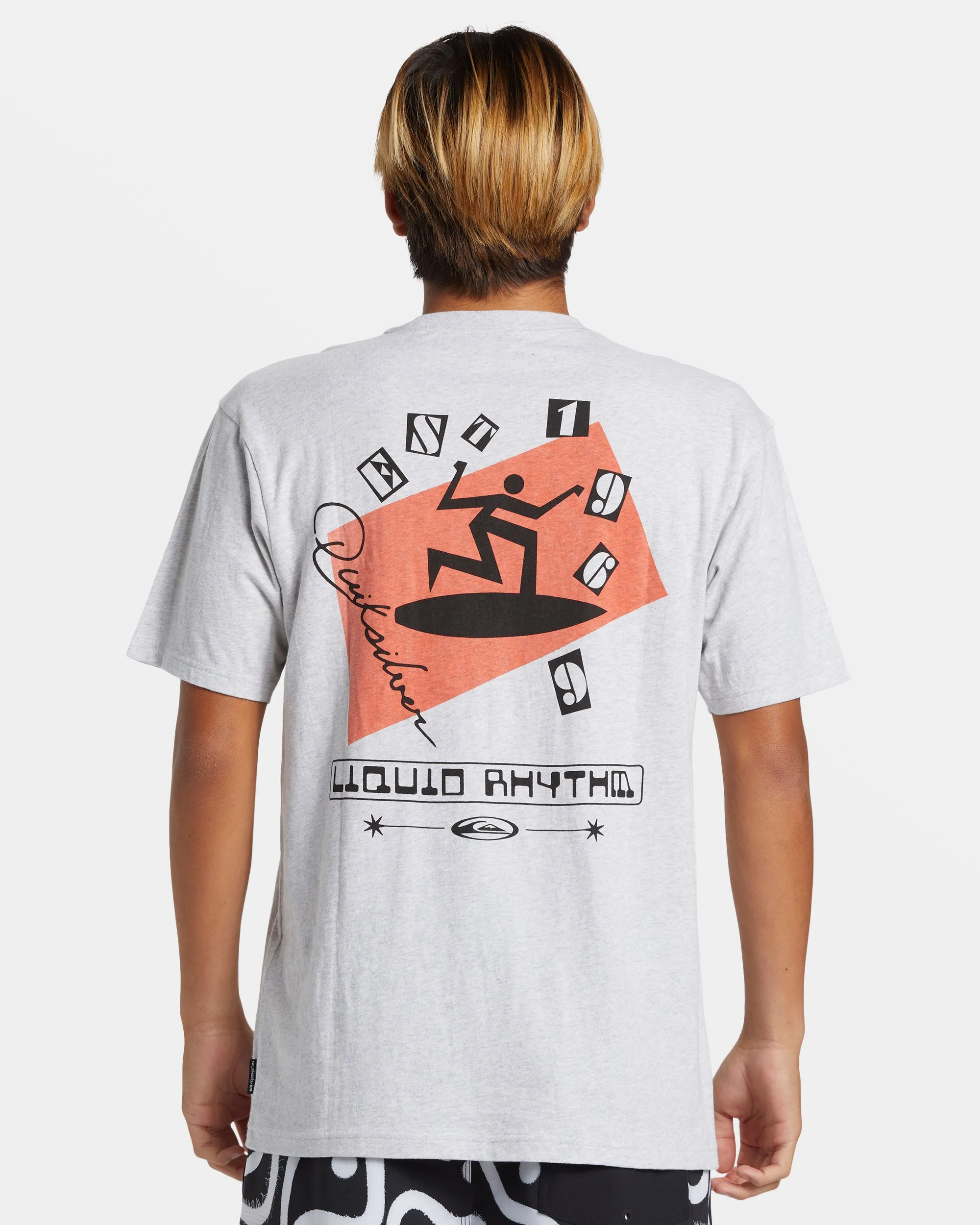 Surfer T-Shirt - Snow Heather sold by Quiksilver product image thumbnail 2