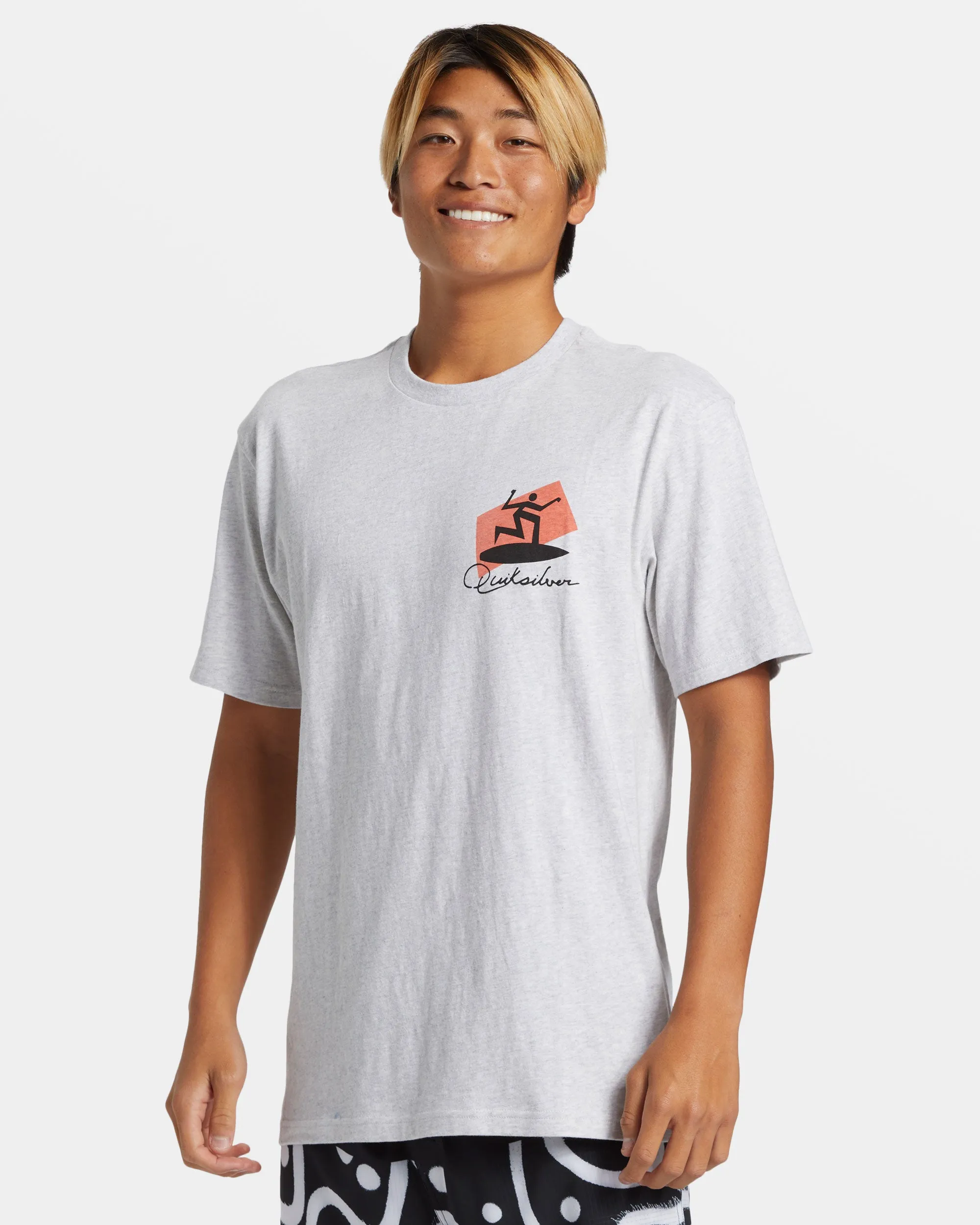 Surfer T-Shirt - Snow Heather sold by Quiksilver product image thumbnail 4