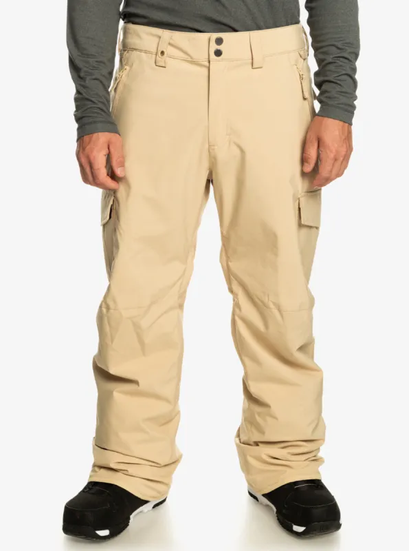 Porter Insulated Snow Pants - Pale Khaki sold by Quiksilver