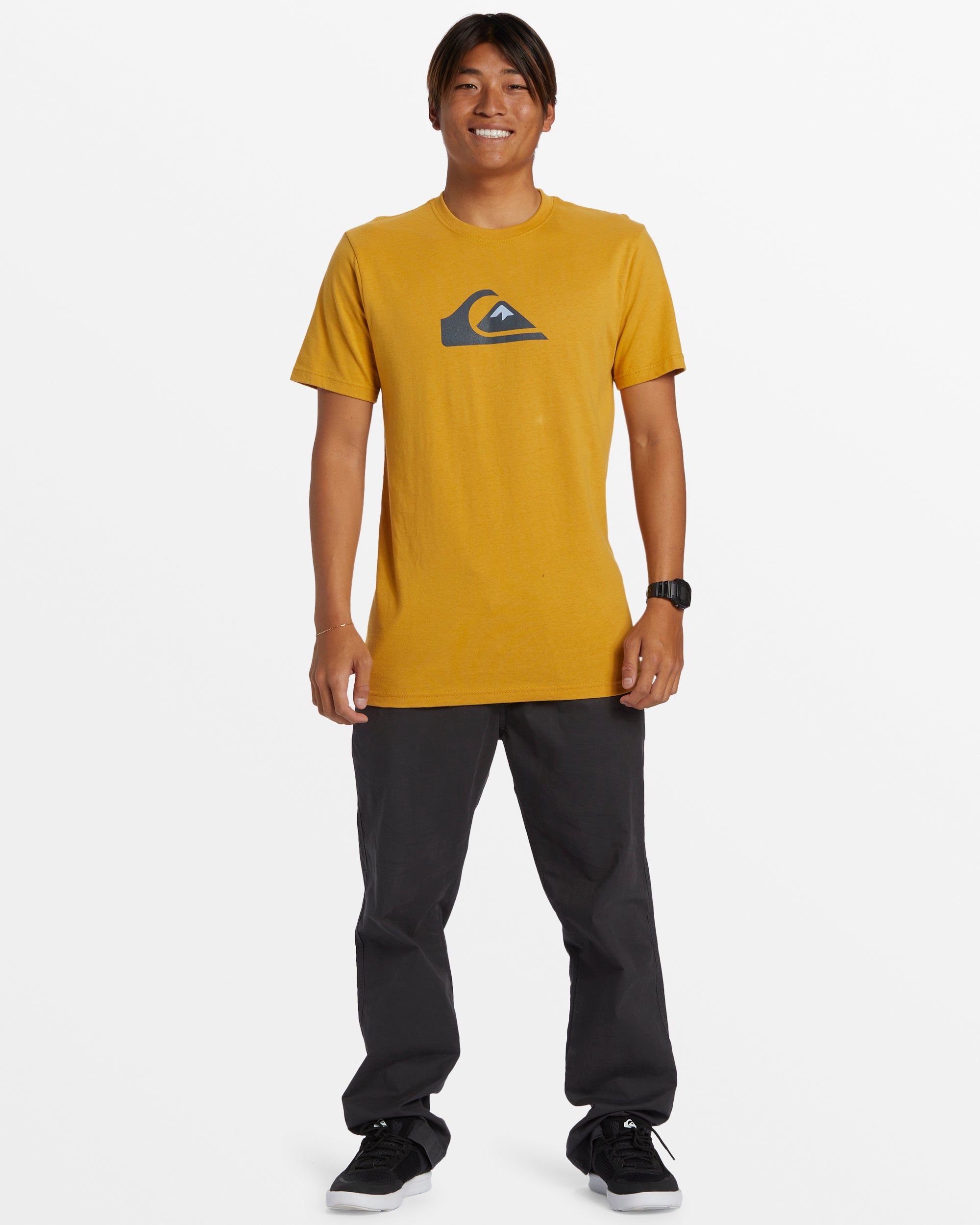 Comp Logo T-Shirt - Mustard sold by Quiksilver product image thumbnail 4