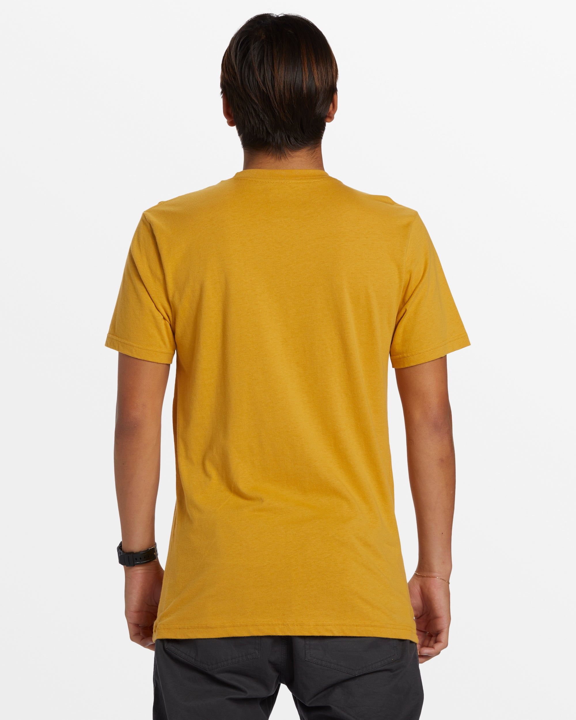 Comp Logo T-Shirt - Mustard sold by Quiksilver product image thumbnail 3