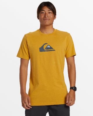 Comp Logo T-Shirt - Mustard sold by Quiksilver
