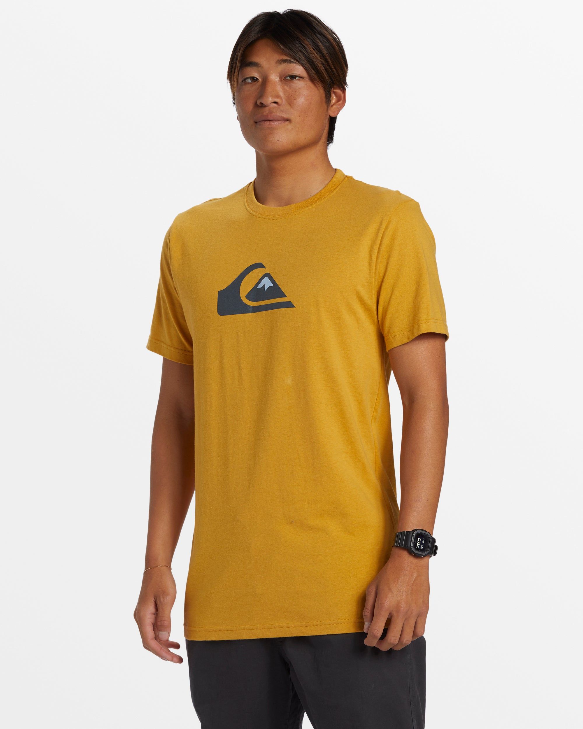 Comp Logo T-Shirt - Mustard sold by Quiksilver product image thumbnail 5