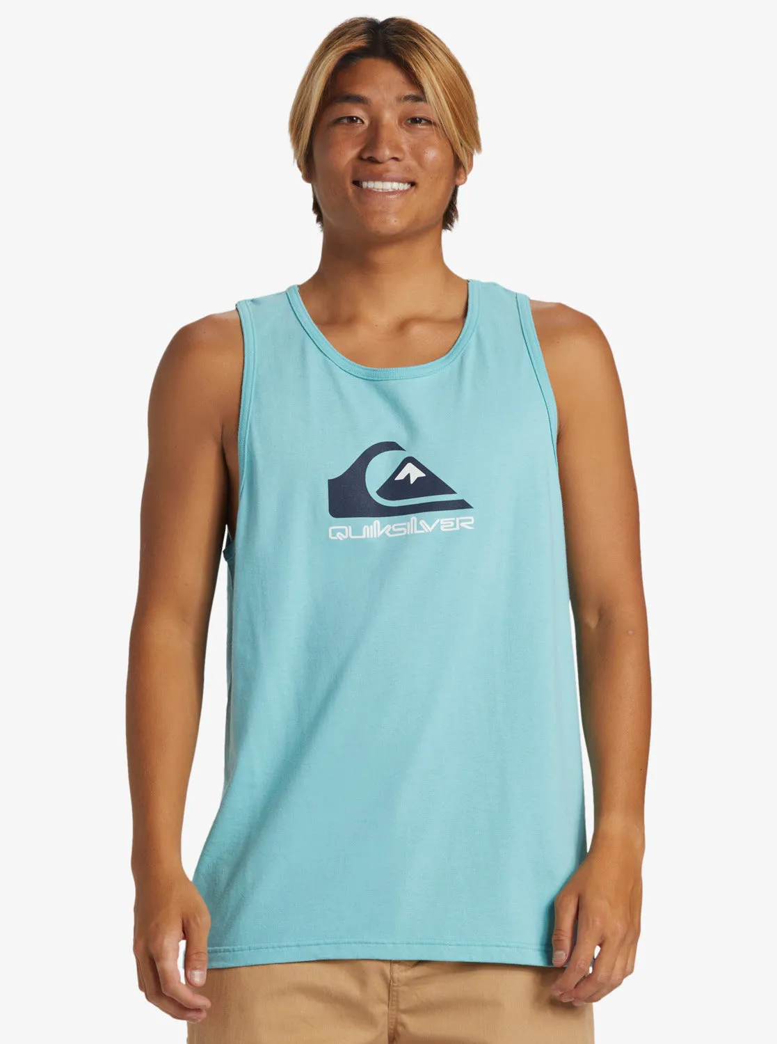 Comp Logo Tank - Marine Blue sold by Quiksilver