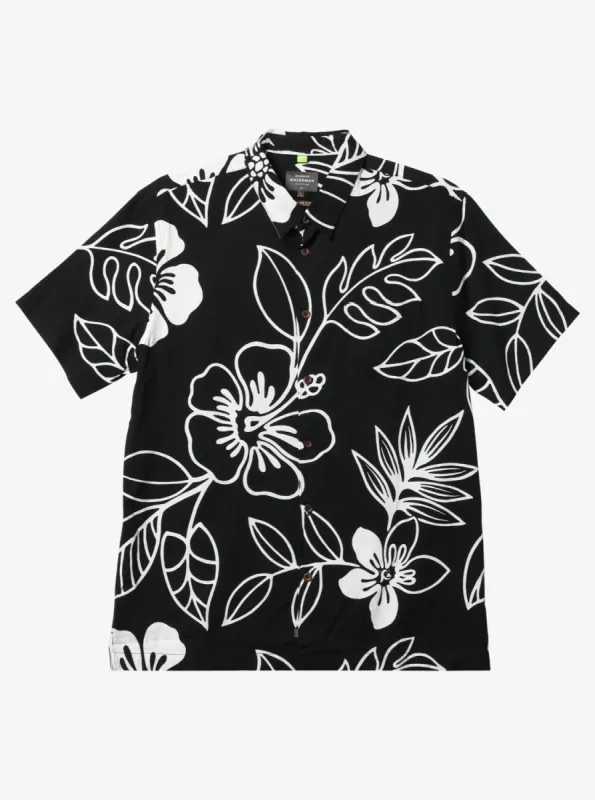 Waterman Cruise Town Woven Shirt - Black Cruise Town sold by Quiksilver