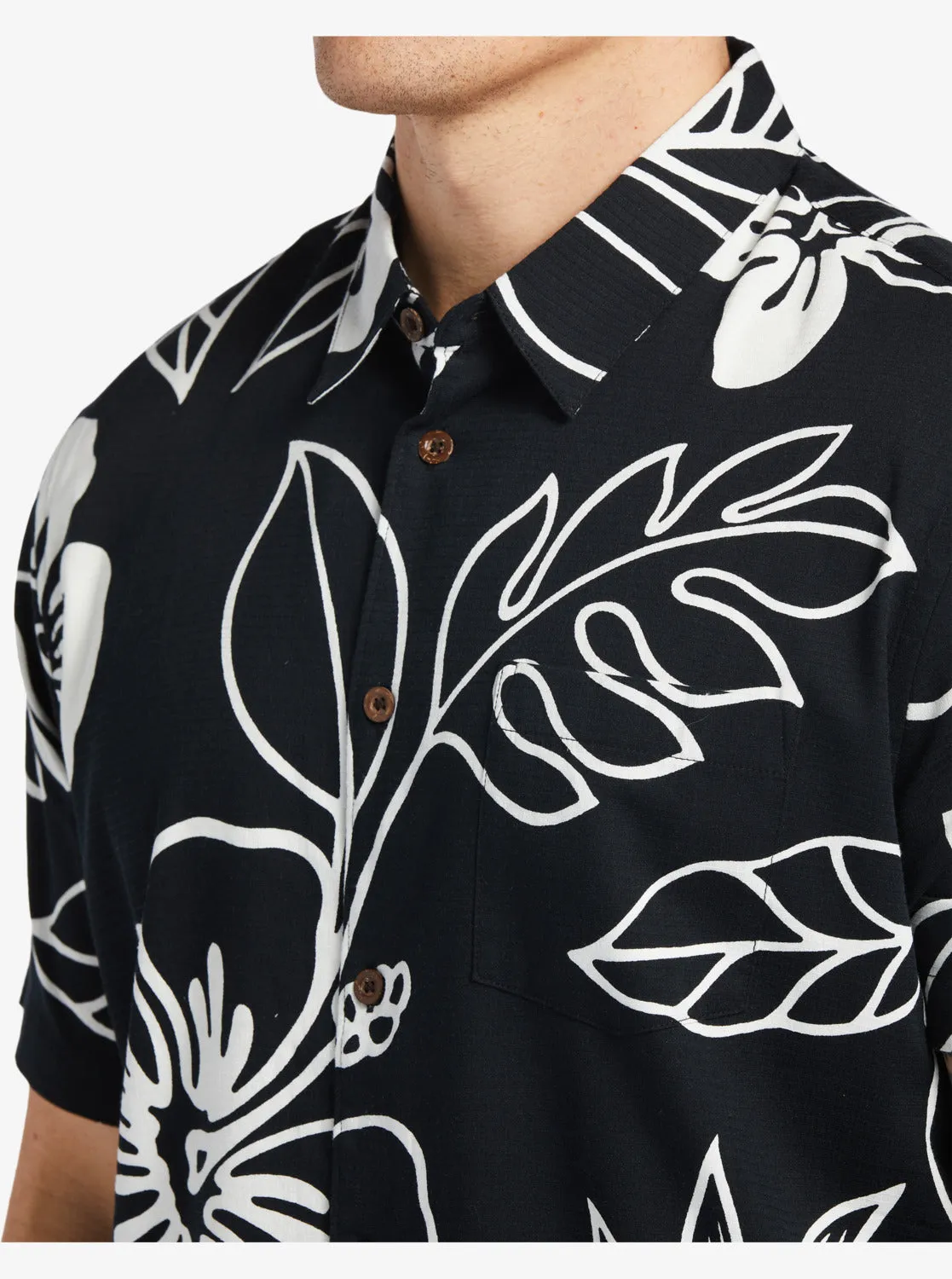 Waterman Cruise Town Woven Shirt - Black Cruise Town sold by Quiksilver product image thumbnail 5