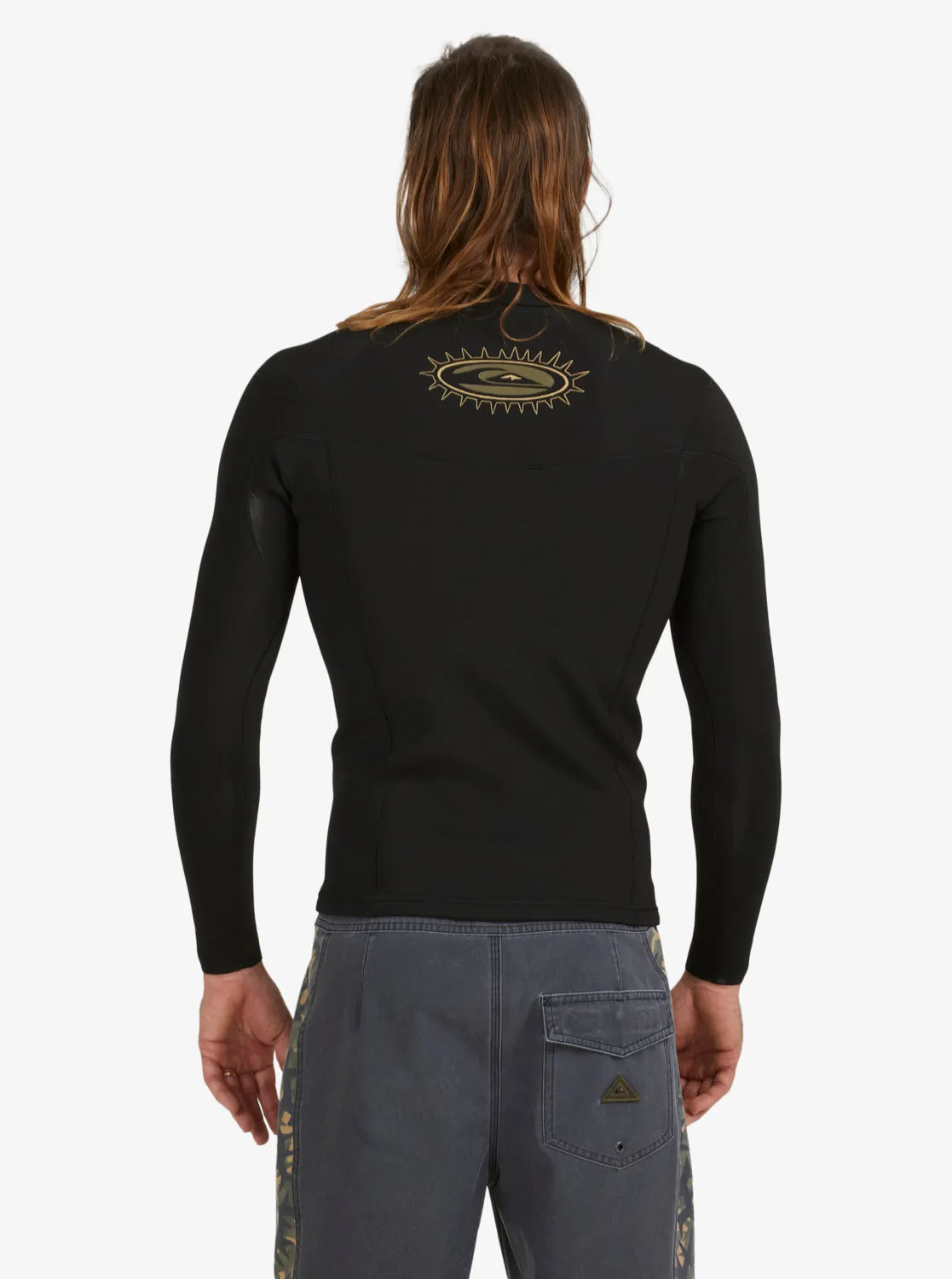 1.5mm Mikey Wright Everyday Sessions Wetsuit Jacket - Black sold by Quiksilver product image thumbnail 2